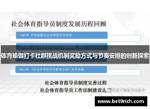 体育瑜伽打卡社群挑战机制奖励方式与节奏安排的创新探索